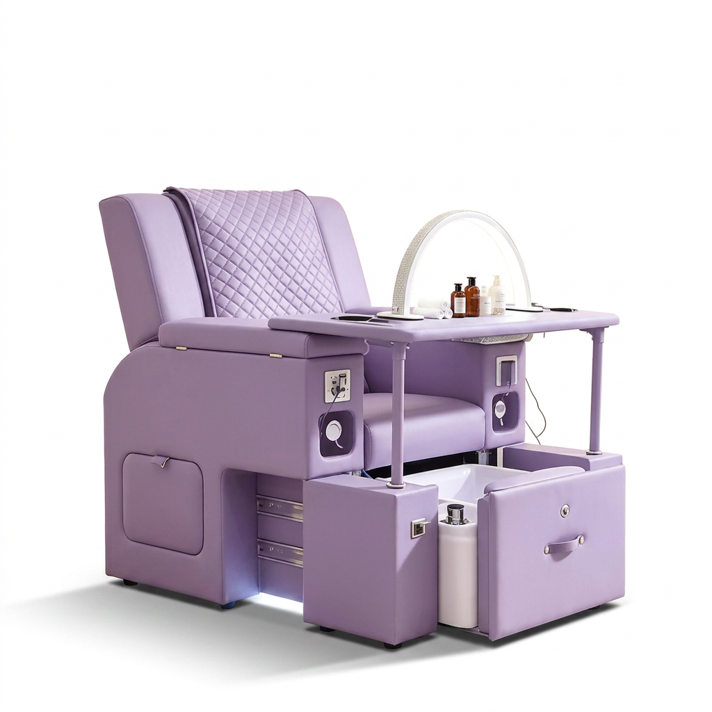 Lavender Luxe Smart Pedicure Spa — Multi-Color